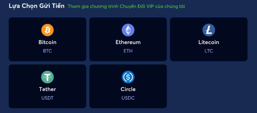 Nạp tiền BK8