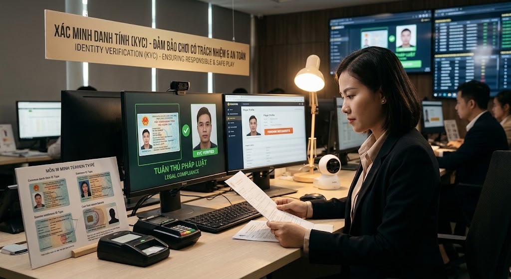 Sòng bạc trực tuyến có yêu cầu xác minh danh tính (KYC) không?